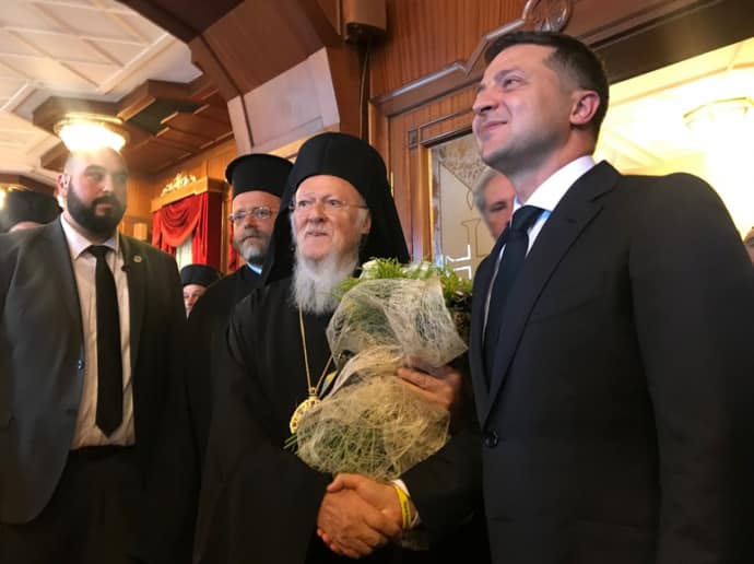 Вселенський Патріарх Варфоломій прийняв у своїй резиденції Президента України