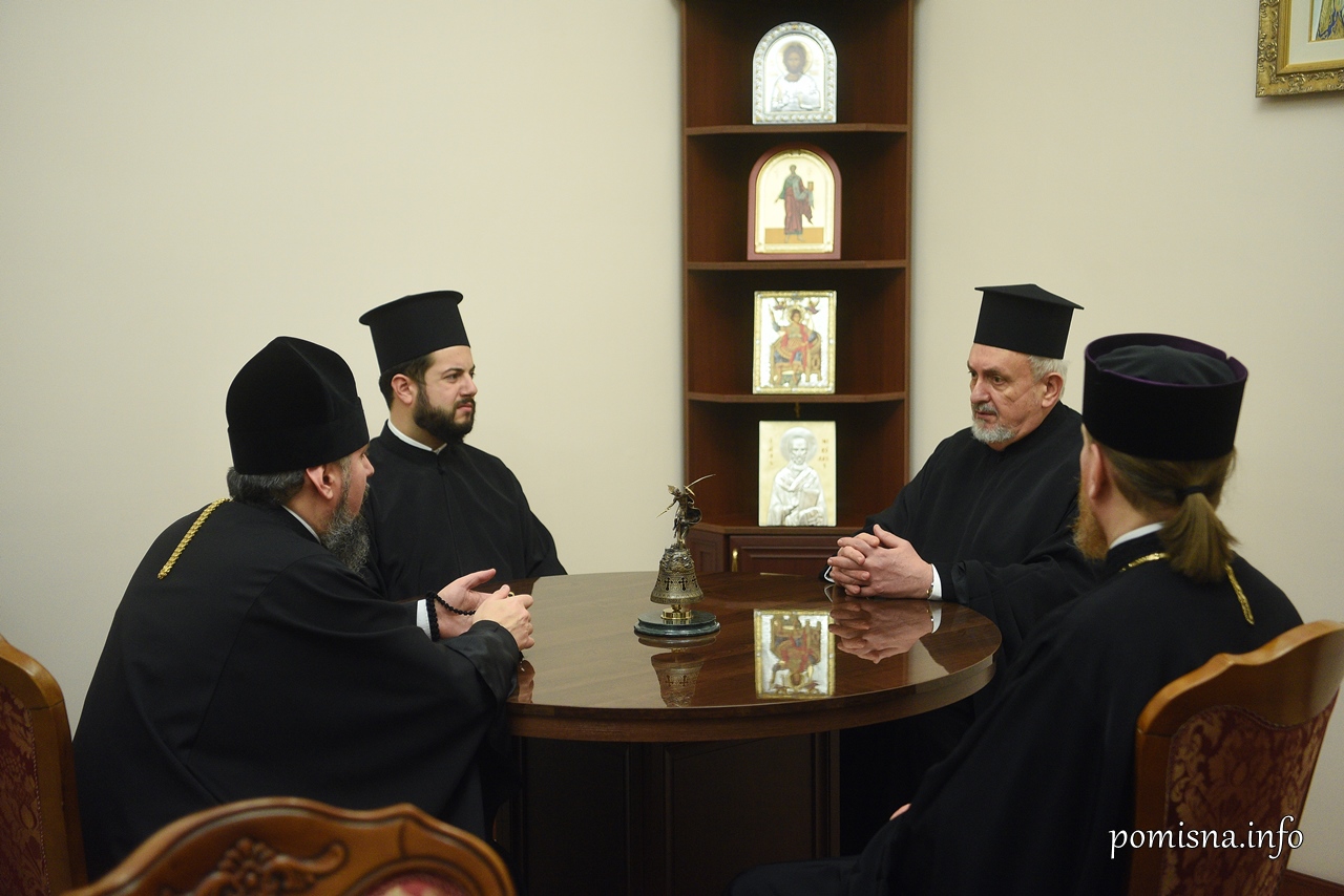 Митрополит Гальський Еммануїл зустрівся з Митрополитом Епіфанієм