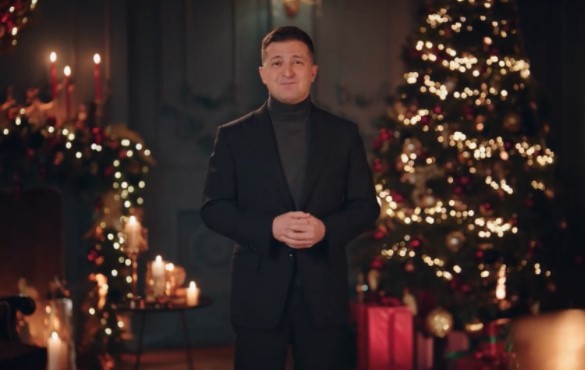 Вітання Президента України Володимира Зеленського з Різдвом Христовим!