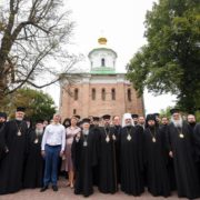 Вселенський Патріарх Варфоломій відвідав Свято-Михайлівський Видубицький монастир