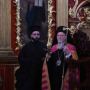 Вселенський патріарх Варфоломій звершив богослужіння в Андріївській церкві