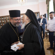 «Відчуваємо, що ви приїхали не тільки до православних, а й до всіх українців», – Блаженніший Святослав до Вселенського Патріарха Варфоломія