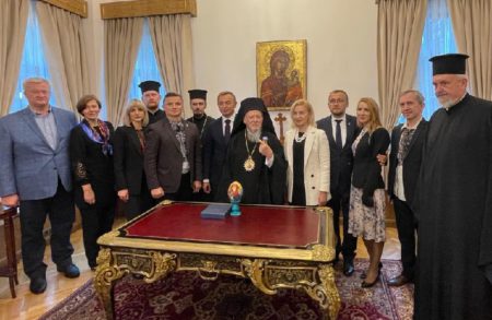 Вселенський патріарх отримав нагороду людської гідності та відвідав обід релігійних лідерів Нью-Йорка