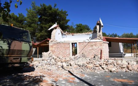 Вселенський та Александрійський патріархи висловили співчуття з приводу землетрусу на Криті