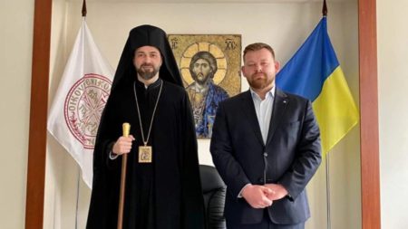 Голова фонду святої Марини відвідав представництво Вселенського Патріархату в Україні