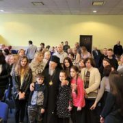 Патріарх Варфоломій зустрівся з українськими біженцями в Польщі