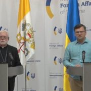 «Ватикан готовий бути посередником між Україною та Росією, якщо на це буде їх воля», – архиєпископ Пол Річард Ґаллаґер