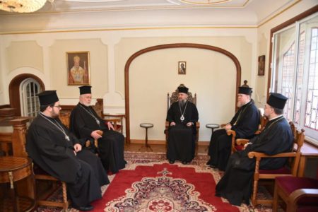 Митрополит Епіфаній зустрівся з митрополитом Бельгії Афінагором