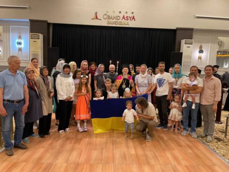 Варфоломій українцям: ми з вами, щоб разом молитися і прохати Бога припинити несправедливу війну в Україні
