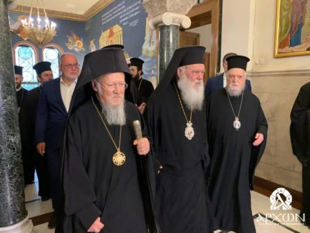 Зустріч патріархаха Варфоломія та архієпископа Єроніма проходить у хорошій атмосфері