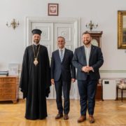 Екзарх Вселенського патріарха зустрівся із заступником міністра культури та національної спадщини Польщі