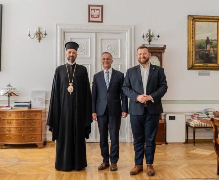 Екзарх Вселенського патріарха зустрівся із заступником міністра культури та національної спадщини Польщі