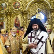 Екзарх Вселенського патріарха єпископ Михаїл співслужив предстоятелю ПЦУ з нагоди свята Хрещення Руси-України