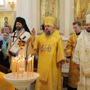 Предстоятель ПЦУ і екзарх Вселенського патріарха відвідали парафію на честь Київських святих