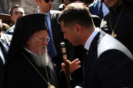 Зеленський подякував Вселенському патріарху за молитви за Україну