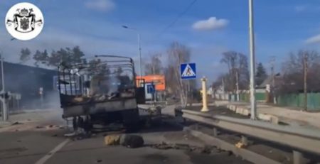 ЕКСКЛЮЗИВ: РАШИСТИ НА ПАРАДІ В БУЧІ