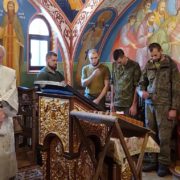 Митрополит ОНУФРІЙ прийняв військовополонених рф в Києво-Печерській Лаврі
