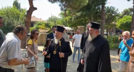 Вселенський патріарх Варфоломій відвідав острів Імброс