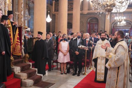 Патріарший хор на М. Вечірню напередодні свята Індикт