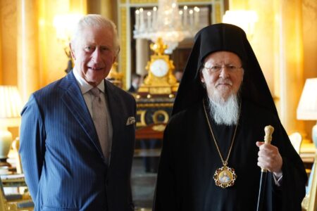 Вселенський патріарх провів зустріч з королем Великої Британії