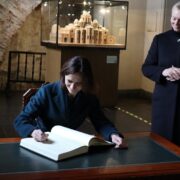 11 листопада 2022 р. у Національному заповіднику «Софія Київська» зустріли високу гостю