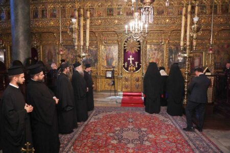 Афонські монахи висловили співчуття у зв’язку зі смертю архієпископа Кіпрського Хризостома