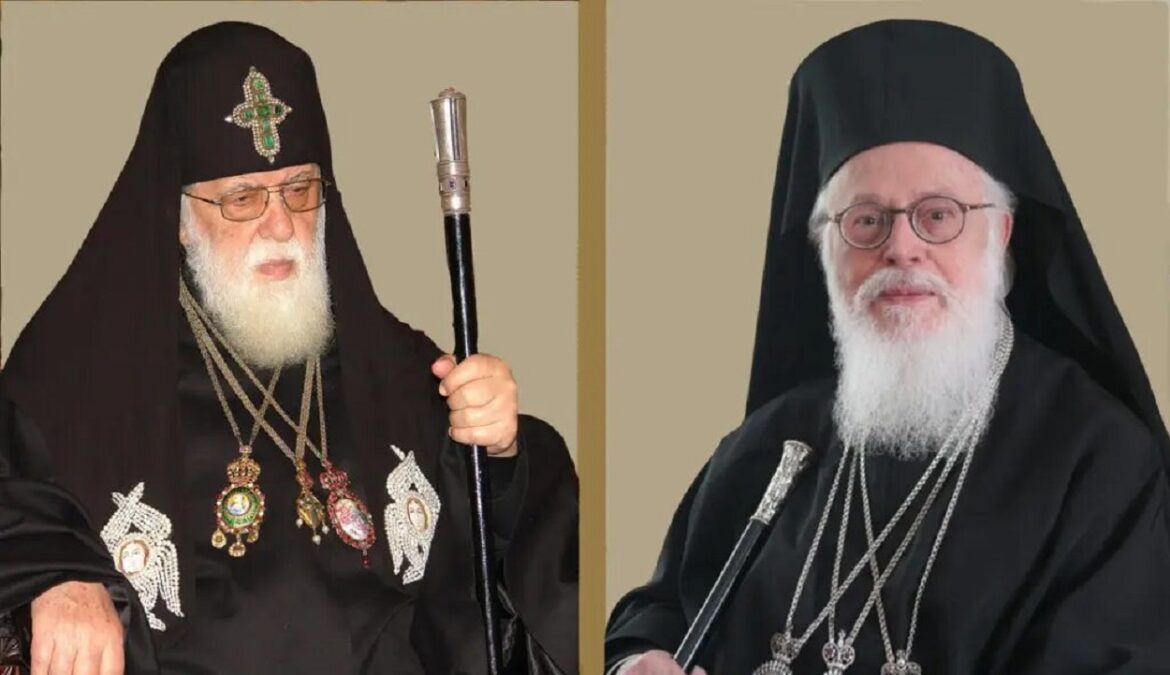 Грузинський патріарх привітав архієпископа Албанського з днем ​​народження
