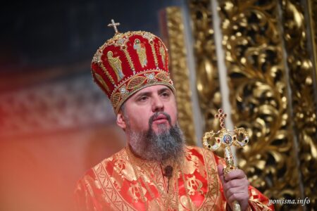 Проповідь Митрополита Епіфанія в день свята Собору архістратига Михаїла та інших небесних сил безплотних 2022 р.Б.