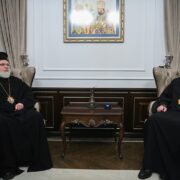 Відбулася зустріч Митрополита Епіфанія з архієпископом Дманіським і Агарак-Таширським Зеноном