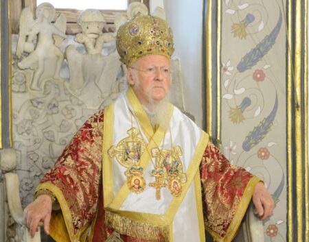 Відеовітання Вселенського Патріарха ВАРФОЛОМІЯ з нагоди Різдва Христового 2022 р.Б.