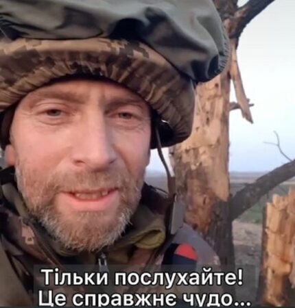 Боєць Ігор Гоцан показав, як молитви рідних врятували йому життя