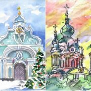 Воїн ЗСУ читає молитву «Отче наш» на передовій