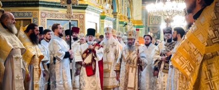 Останнє богослужіння Митрополита Онуфрія в Почаївській Лаврі