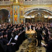 Останнє богослужіння Митрополита Онуфрія в Почаївській Лаврі