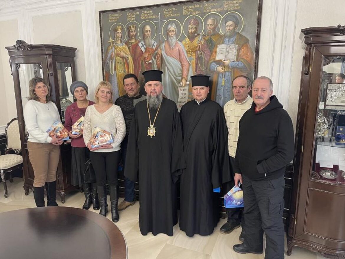 Тернопільщина привітала Предстоятеля Митрополита Епіфанія з Різдвом Христовим