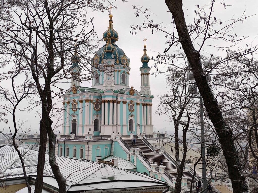 Розклад Богослужінь в Андріївській церкві