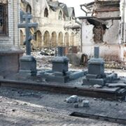 <strong>У селі Микільське під Вугледаром російськими обстрілами зруйновано монастир</strong>