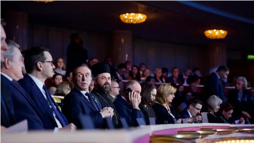 Єпископ Команський відвідав концерт “Солідарні з Україною” у Варшаві