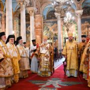 Предстоятелі Олександрійського Патріархату та ПЦУ звершили спільну літургію у неділю Торжества Православ’я