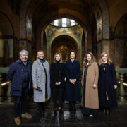 UNESCO Director-General Audrey Azoulay visits Kyiv's St. Sophia Cathedral and discusses the preservation of Ukraine's cultural heritage with Olena Zelenska