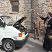 Traitorous bishop blessed car for military use