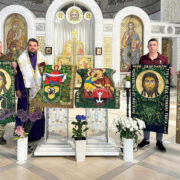 Митрополит Олександр освятив хоругви для штурмових підрозділів Державної спеціальної служби транспорту