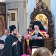 Патріарх Варфоломій відвідав Православну Церкву Святих Апостолів Петра і Павла в Неаполі, Італія