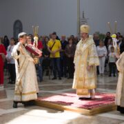 Блаженніший Святослав очолив Архиєрейську Літургію та помолився з матерями загиблих воїнів в Патріаршому соборі