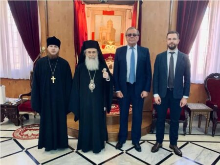 В Єрусалимі відбувся прийом з нагоди Дня незалежності Росії, організований Російською Духовною Місією