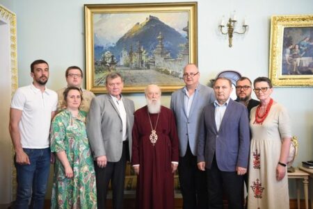 Святійший Патріарх Філарет відзначив керівників та викладачів Українського державного університету Михайла Драгоманова
