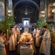 Святійший Патріарх Філарет звершив Божественну літургію та панахиду у Троїцьку поминальну суботу