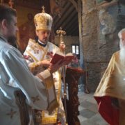 Високопреосвященнійший митрополит Нестор Писик очолив Божественну Літургію в ставропігійному монастирі Влатадон
