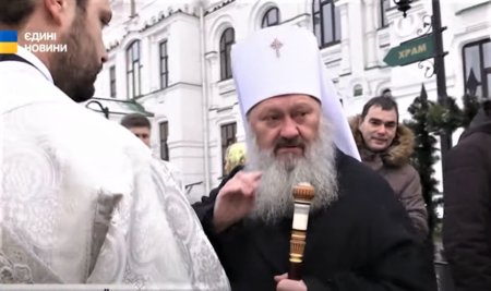 Приїхав до лаври. Павло Лебідь порушив умови домашнього арешту (відео)