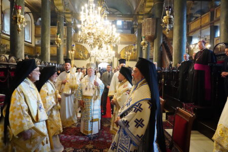 Вселенський Патріарх Варфоломій очолив святкову Літургію на П’ятидесятницю